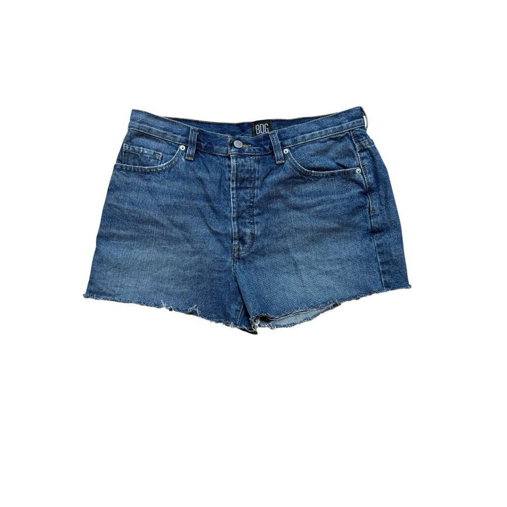 BDG Urban Outfitters Boyfriend Low Rise Denim Shorts Womens 28 Blue